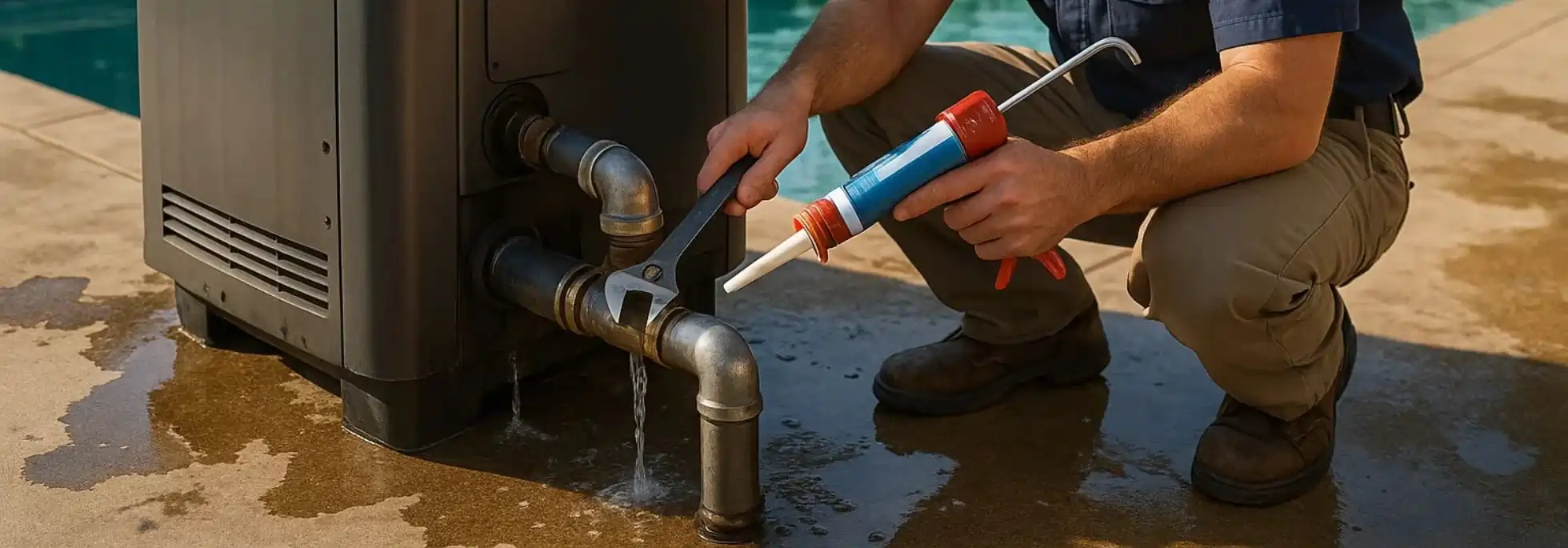  Pool Heater Leak Repair - HVAC Oshawa