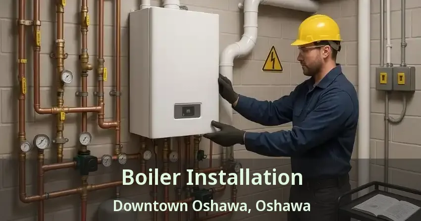 Boiler Installation Downtown Oshawa, Oshawa - ON