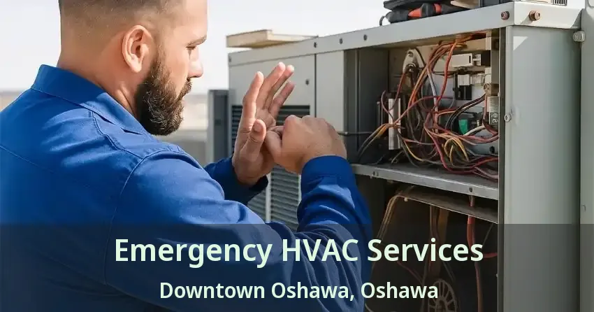 Emergency HVAC Services Downtown Oshawa, Oshawa - ON