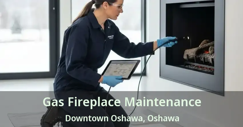 Gas Fireplace Maintenance Downtown Oshawa, Oshawa - ON