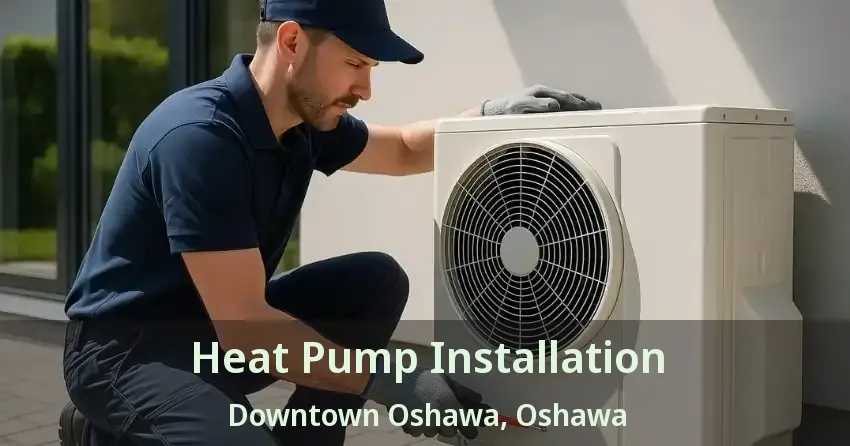 Heat Pump Installation Downtown Oshawa, Oshawa - ON